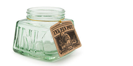 MÜREKKEP ŞİŞESİ KALEMLİK - INKWELL PEN POT