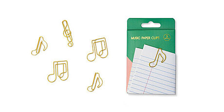 MÜZİK ATAÇ 5'Lİ SET - MUSIC PAPER CLIPS - 3