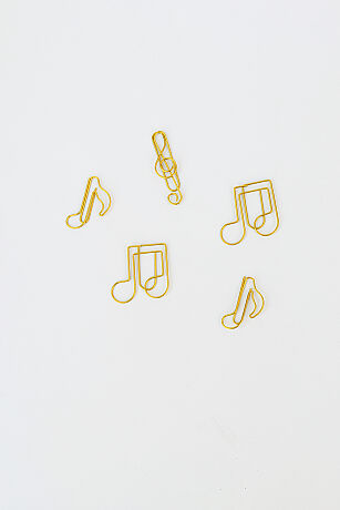 MÜZİK ATAÇ 5'Lİ SET - MUSIC PAPER CLIPS - 1