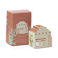 NO. 03 SANTA FE TÜTSÜ VE TEA LIGHT MUMLUK - NO. O3 SANTA FE ADOBE STYLE INCENCE&TEA LIGHT HOLDER (1 TEA LIGHT&20 INCENSE CONES) - 1