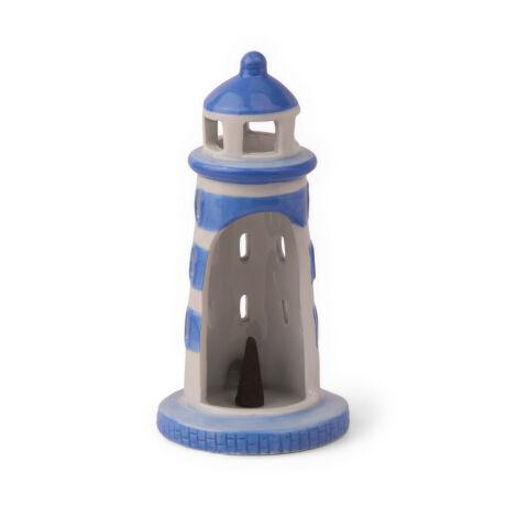 NO. 07 LIGHTHOUSE TÜTSÜ VE TEA LIGHT MUMLUK - NO. 07 LIGHTHOUSE STYLE INCENSE&TEA LIGHT HOLDER (1 TEA LIGHT&20 INCENSE CONES) - 2