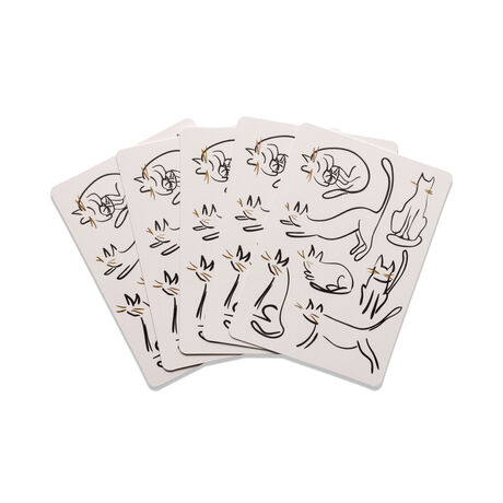 OYUN KAĞIDI KEDİLER - PLAYING CARDS CATS