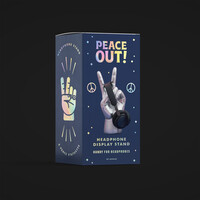 PEACE OUT - HEADPHONE STAND - 4
