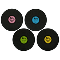 Out Of The Blue - PLAK AMERİKAN SERVİS 39 cm. ÇAP (4 ÇEŞİT) - POLYPROPYLEN PLACEMAT RECORD