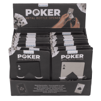 POKER ŞİŞE AÇACAĞI (2 RENK) - METAL BOTTLE OPENER POKER - 5