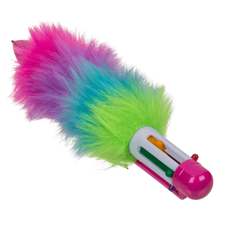 POM POM 6 RENKLİ TÜKENMEZ KALEM - RAINBOW POM POM PEN