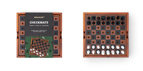 SATRANÇ & DAMA - CHECKMATE CHESS & CHECKERS (I&G)