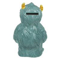 SERAMIK KUMBARA MAVİ CANAVAR 17 cm.- SAVINGS BANK BLUE MONSTER - Thumbnail