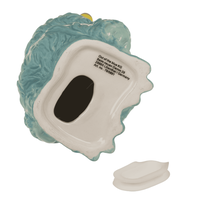 SERAMIK KUMBARA MAVİ CANAVAR 17 cm.- SAVINGS BANK BLUE MONSTER - Thumbnail