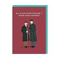 SHERLOCK HOLMES - GREETING CARD (A6)