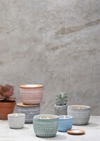 PADDYWAX SONORA DESENLİ BETON MUM - SONORA 10 oz. YELLOW CONCRETE CANDLE FRESH LEMON - Thumbnail