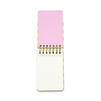SPİRALLİ TOMBUL NOT DEFTERİ 192 sy. 15,3x10,2 cm. - TWIN WIRE CHUNKY NOTEPAD CHECKS - 2