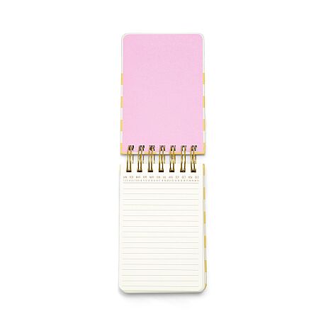 SPİRALLİ TOMBUL NOT DEFTERİ 192 sy. 15,3x10,2 cm. - TWIN WIRE CHUNKY NOTEPAD CHECKS - 2