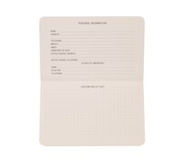STANDARD ISSUE CEP DEFTERİ KIRMIZI 14,80x10,6 cm. - STANDARD ISSUE POCKET JOURNAL - ROSEWOOD+BLUSH - Thumbnail