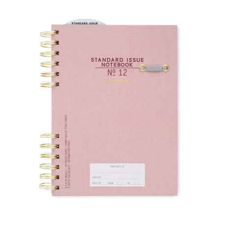 STANDARD ISSUE SPİRALLİ DEFTER DUSTY PINK - STANDARD ISSUE No.12 TWIN WIRE PLANNER DUSTY PINK