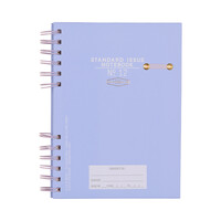 Designworks Ink - STANDARD ISSUE SPİRALLİ DEFTER LILA - STANDARD ISSUE PLANNER NOTEBOOK NO. 12 LAVENDER + PERIWINKLE