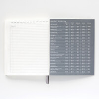 DESIGNWORKS INK STANDARD ISSUE TAKVİMLİ DEFTER PEMBE - HARDCOVER FABRIC WRAPPED PEN HOLDER SPINE UNDATED PLANNER - Thumbnail