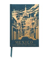 SÜET DEFTER MEXIC0 21,5X14,5 cm. - SUEDETTE HARDCOVER JOURNAL MEXICO - Thumbnail