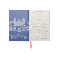 SÜET DEFTER MONACO 21,5x14,5 cm. - SUEDETTE HARDCOVER JOURNAL MONACO - Thumbnail