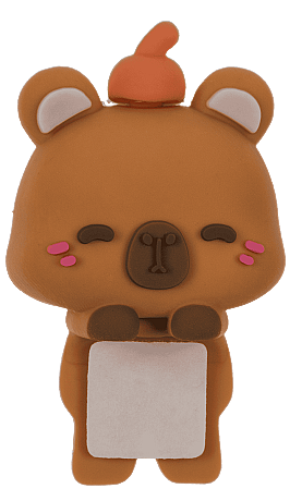 TELEFON FİGÜRÜ STICKERLAR KAWAII AKILLI DOSTLAR (6 ÇEŞİT) - PHONE FIGURINE STICKERS SMART FRIENDS KAWAII - 2