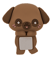 TELEFON FİGÜRÜ STICKERLAR KAWAII AKILLI DOSTLAR (6 ÇEŞİT) - PHONE FIGURINE STICKERS SMART FRIENDS KAWAII - 4