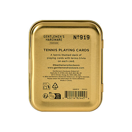 TENİS TEMALI OYUN KAĞIDI - TENNİS THEMED PLAYING CARDS - 2