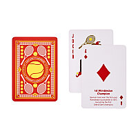 TENİS TEMALI OYUN KAĞIDI - TENNİS THEMED PLAYING CARDS - 1