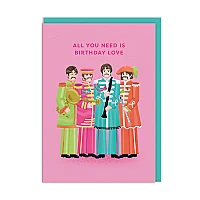 THE BEATLES - GREETING CARD (A6)