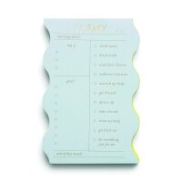 WAVY GÜNDELİK NOTLUK 15x10 cm. - WAVY DAILY NOTEPAD CLOUD