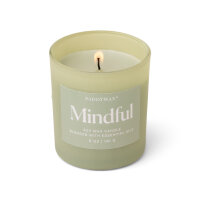 WELLNESS KUTULU CAM MUM GREEN - MINDFUL 141 gr. - WELLNESS GLASS CANDLE GREEN - MINDFUL - 2