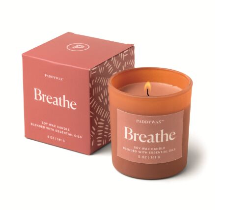 WELLNESS KUTULU CAM MUM RED - BREATHE 141 gr. - WELLNESS GLASS CANDLE RED - BREATHE - 1
