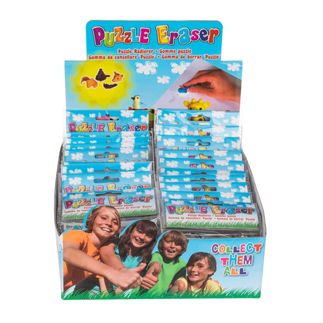 YAP-BOZ KOLEKSİYON SİLGİ (6 FARKLI MODEL)-PUZZLE ERASER