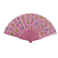 YELPAZE BUBBLE TEA 23x40 cm. (2 ÇEŞİT) - PLASTIC FAN BUBBLE TEA - Thumbnail