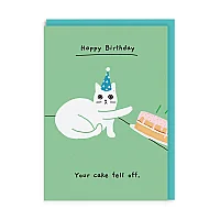 YOUR CAKE FELL OFF